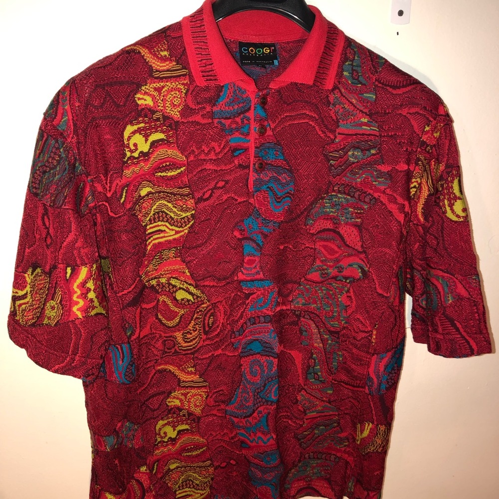 COOGI Classic Button Up Sweater Rare 90’s Vintage
